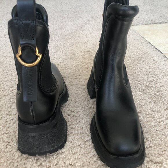 Moncler Gigi Lug Sole Chelsea Womens Boot - Picture 11 of 16